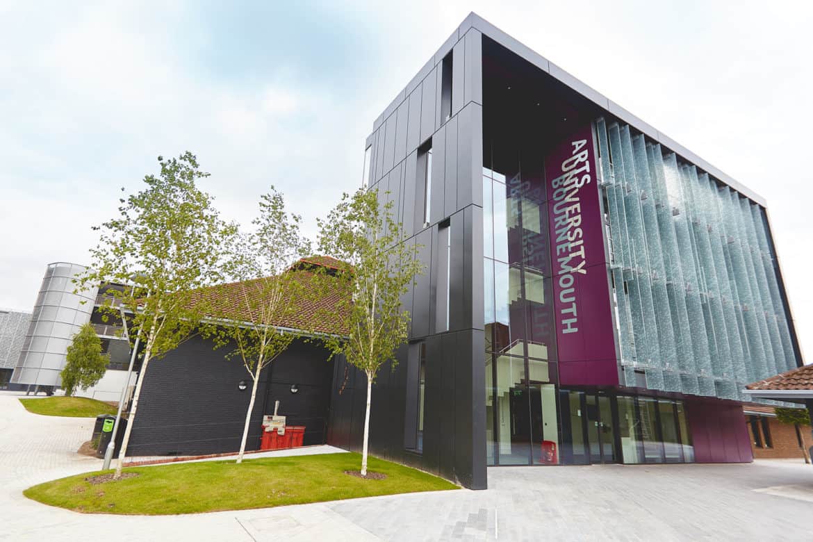 Arts University Bournemouth (AUB) kampüsü